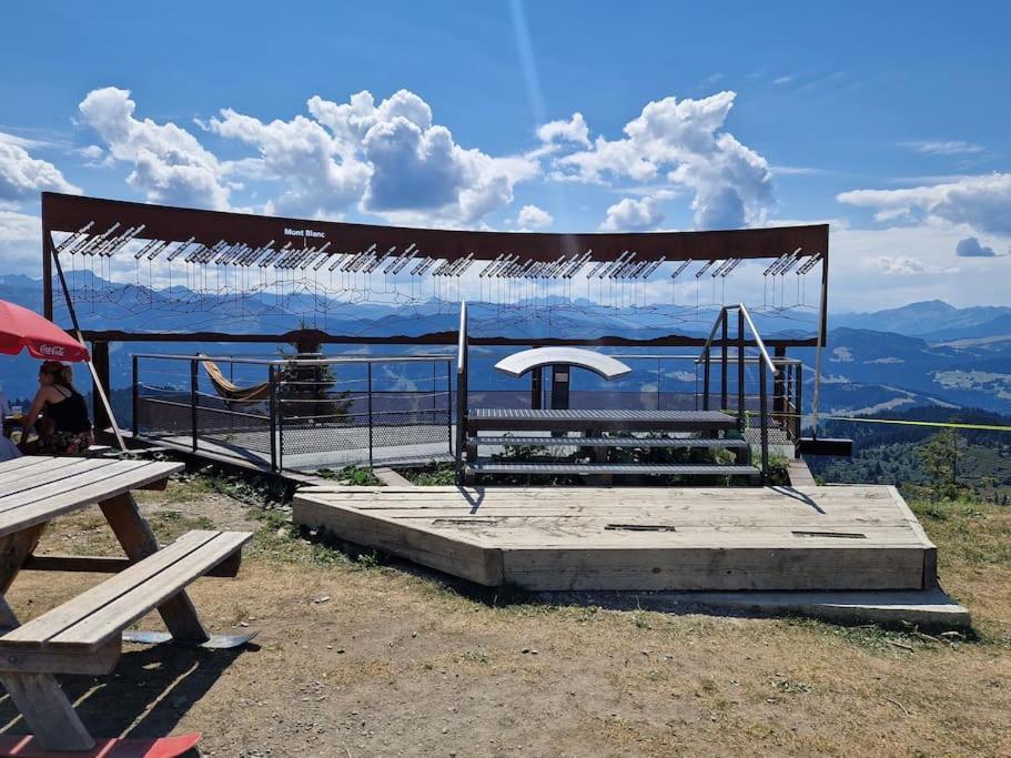 Appartement La Duchere Le Plan-La Giettaz Massif Des Aravis Exterior photo