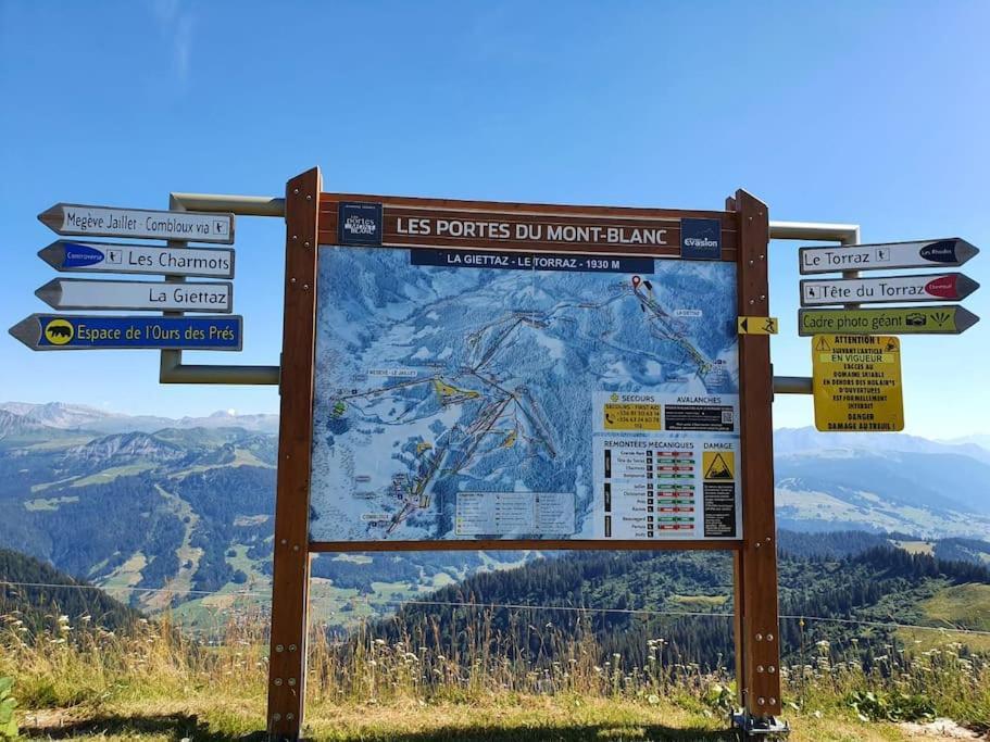 Appartement La Duchere Le Plan-La Giettaz Massif Des Aravis Exterior photo
