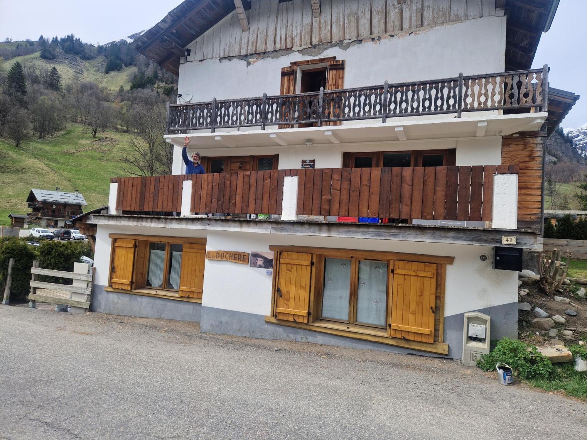 Appartement La Duchere Le Plan-La Giettaz Massif Des Aravis Exterior photo