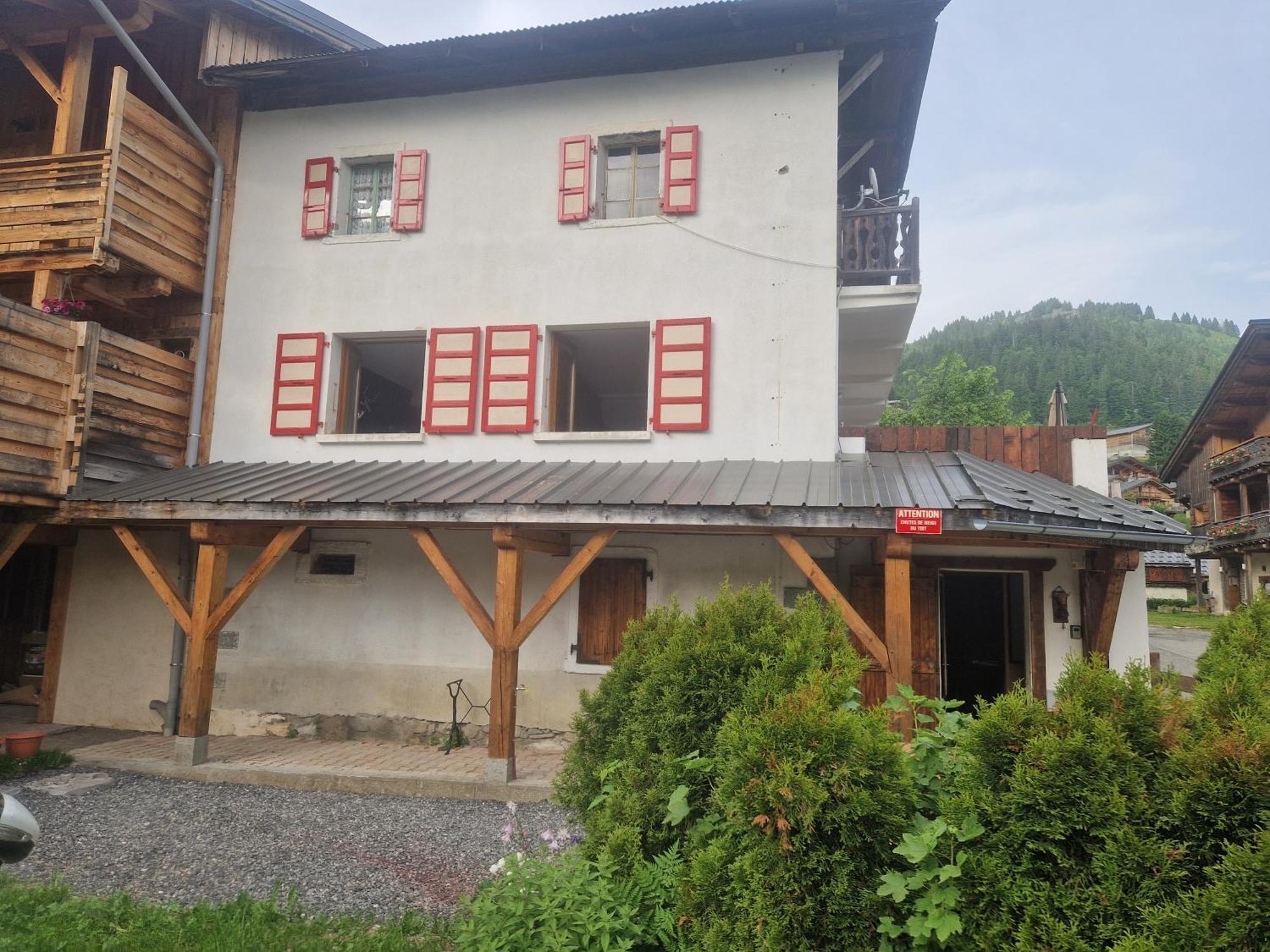 Appartement La Duchere Le Plan-La Giettaz Massif Des Aravis Exterior photo