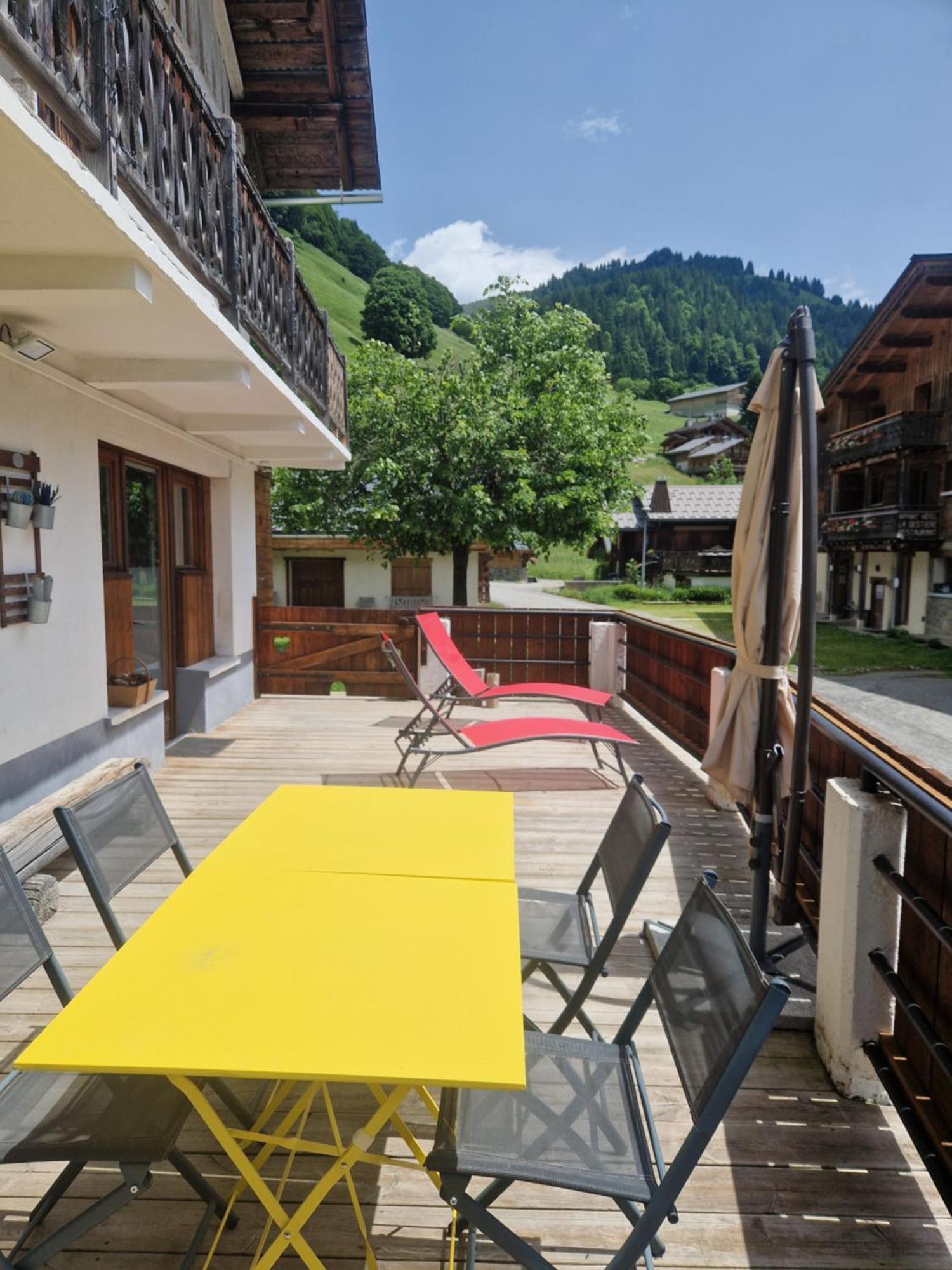 Appartement La Duchere Le Plan-La Giettaz Massif Des Aravis Exterior photo